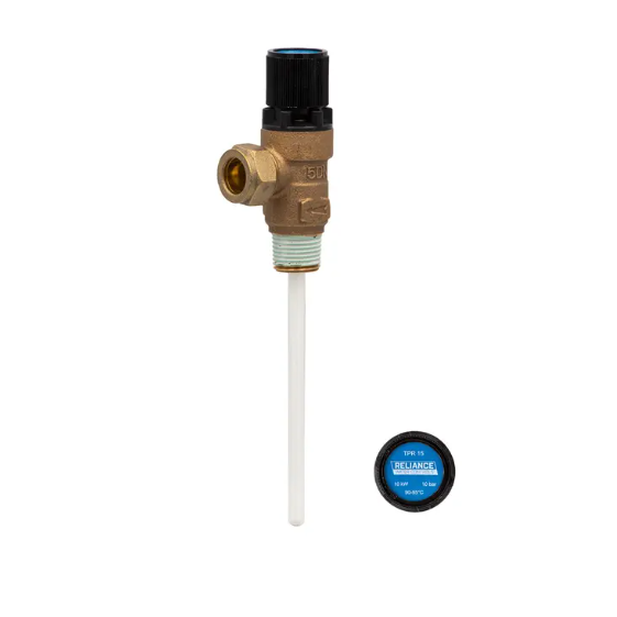 OSO Pressure & Temperature Relief Valve 1/2″ 10 Bar 90°c 550853 | Replacement Spare Part