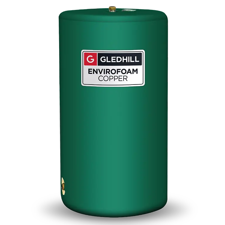 Gledhill Envirofoam Copper 120L Direct Vented Cylinder BDIR20