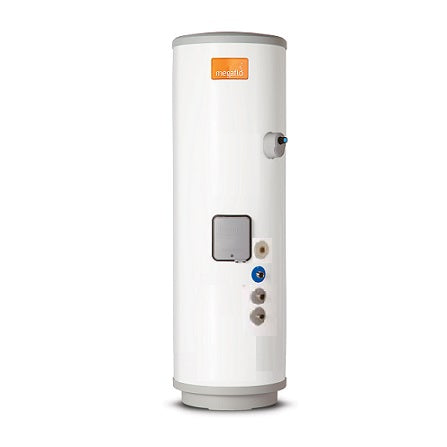 Heatrae Sadia Megaflo Eco Unvented Slimline Indirect 200i Hot Water Cylinder 7034091