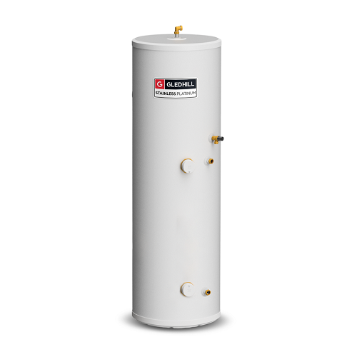 Gledhill Unvented Stainless Platinum Direct Cylinder 210L PLTDR210