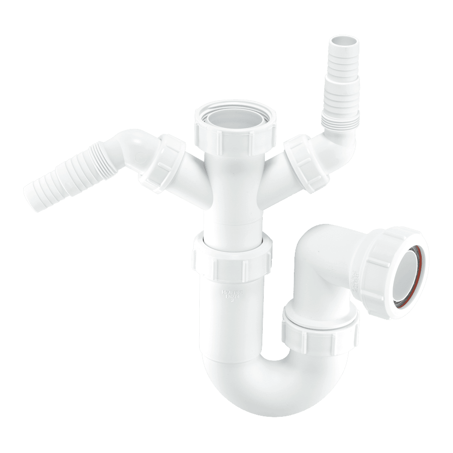 McAlpine WM11 1/2" Seal With Twin 135º Nozzle Connections | Genuine Replacement Spare Part