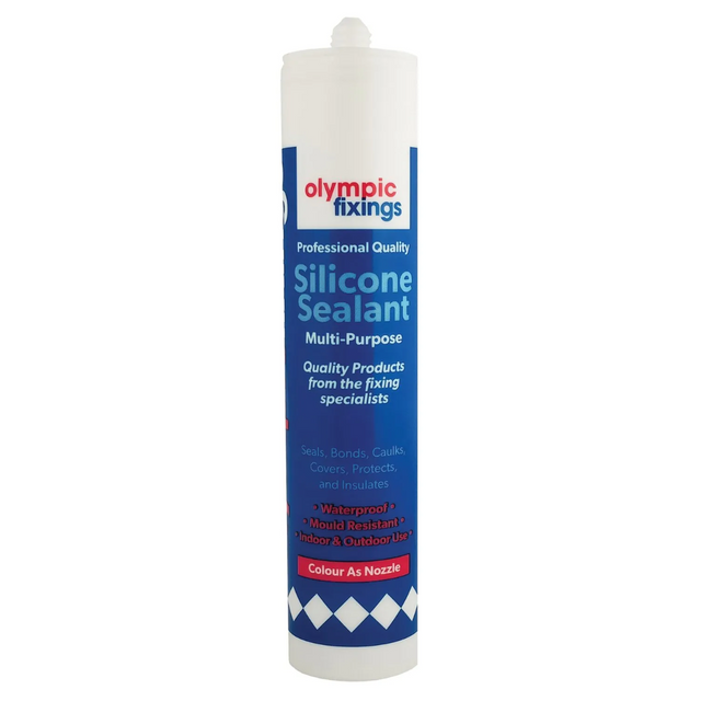 Olympic 238‑502‑010 High Modulus Silicone Sealant – White