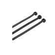 300mm x 4.8mm Black Cable Ties 12 Inch 100 Pack 