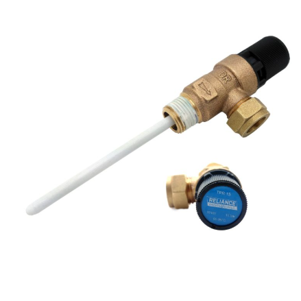 OSO Pressure & Temperature Relief Valve 1/2″ 10 Bar 90°c 550853