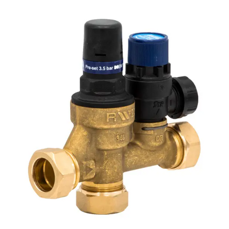 Santon Combination Valve 3.5 Bar & 6 Bar 95605897 - Genuine Baxi Part