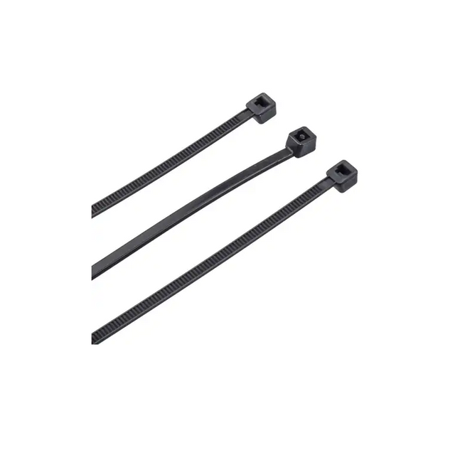 Pro Power 100mm x 2.5mm Cable Ties 100 Pack Black