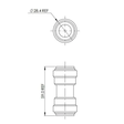 Heatrae Sadia Push Fit Fitting 95970110 | Genuine Replacement Spare Part