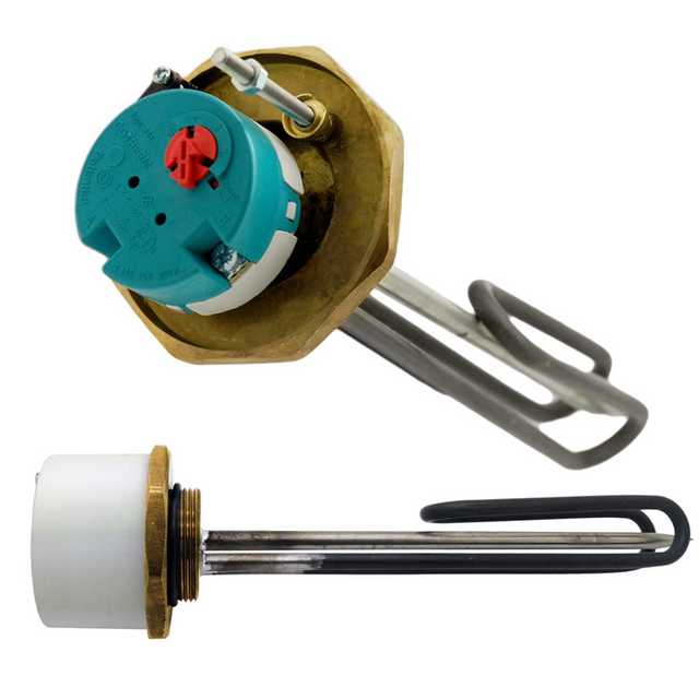 Cotherm ELE14IN800UNV 14 Inch 3kW Incoloy Immersion Heater 1 3/4 TSE Stat - Genuine Replacement Part
