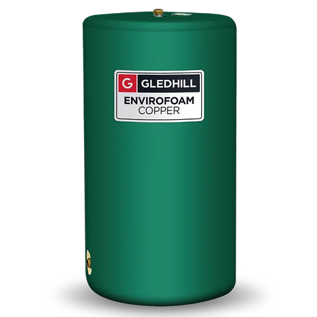 Gledhill Envirofoam Copper 98L Direct Vented Cylinder BDIR18