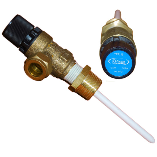 Heatrae Sadia Pressure & Temperature Relief Valve 95605810 - Genuine Baxi Part