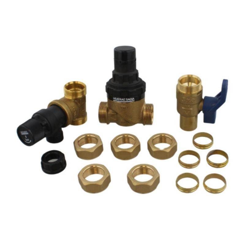 Heatrae Sadia 7038498 Megaflo Commercial Flexistor 400L-500L 6 Bar Cold Water Control Kit