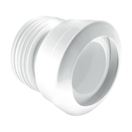 McAlpine 4" MAC-1 Macfit WC Straight Connector | Genuine Replacement Spare Part