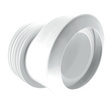 McAlpine Macfit Rigid 20mm Offset WC Pan Connector 130mm MAC-4 | Genuine Replacement Spare Part