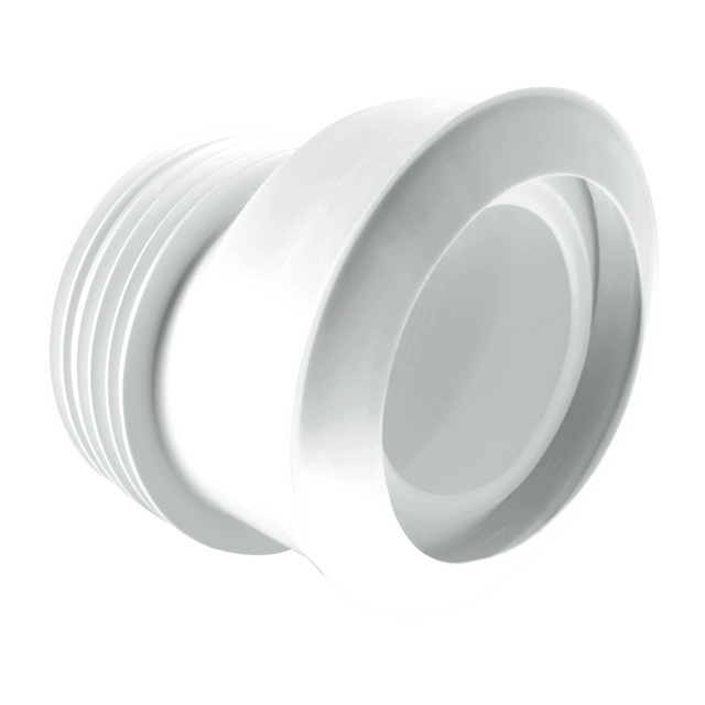 McAlpine Macfit Rigid 20mm Offset WC Pan Connector 130mm MAC-4 | Genuine Replacement Spare Part