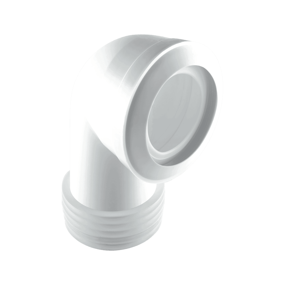 McAlpine Macfit 90° Angled Pan Connector 340mm MAC-8 | Genuine Replacement Spare Part