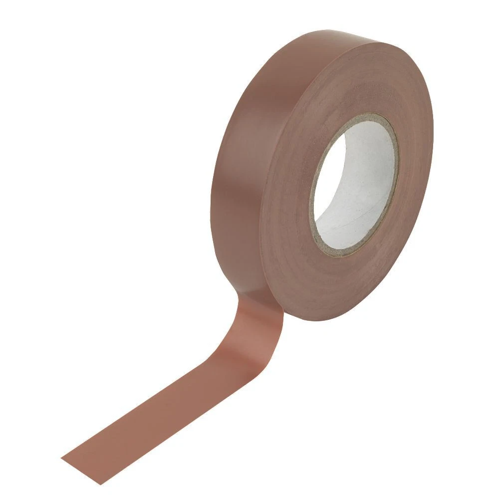 Olympic 093-252-032 PVC Insulation Tape – Single Brown 33m