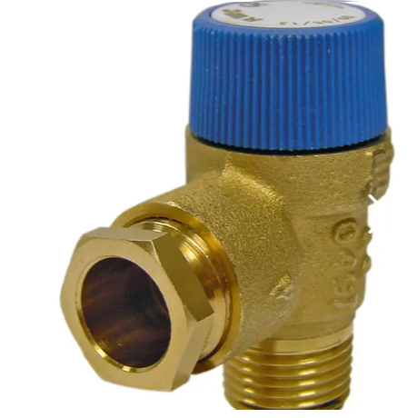 Reliance RWC 1/2" MBSP x 15mm Series 107 Pressure Relief Valve 3.5 Bar PREL107020 | Genuine Replacement Spare Part