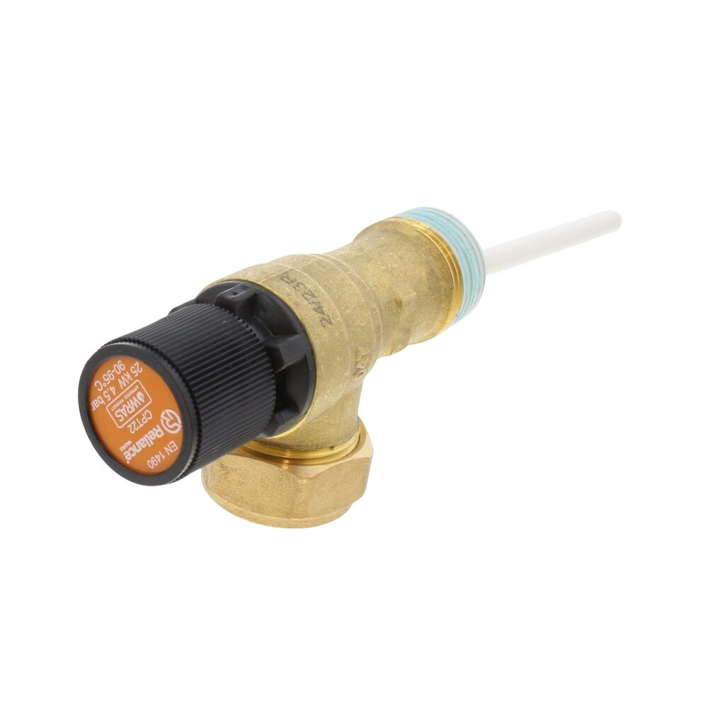 Reliance PTEM585200 4.5 Bar T&P Relief Valve 22mm x 3/4" (CPT22) | Genuine Replacement Spare Part