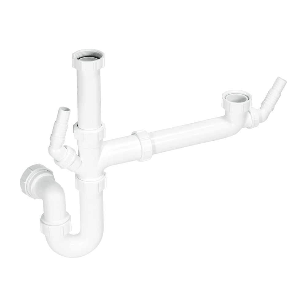 McAlpine1 1/2” SK1A Bowl and Half Sink Kit With Two Nozzles | Genuine Replacement Spare Part