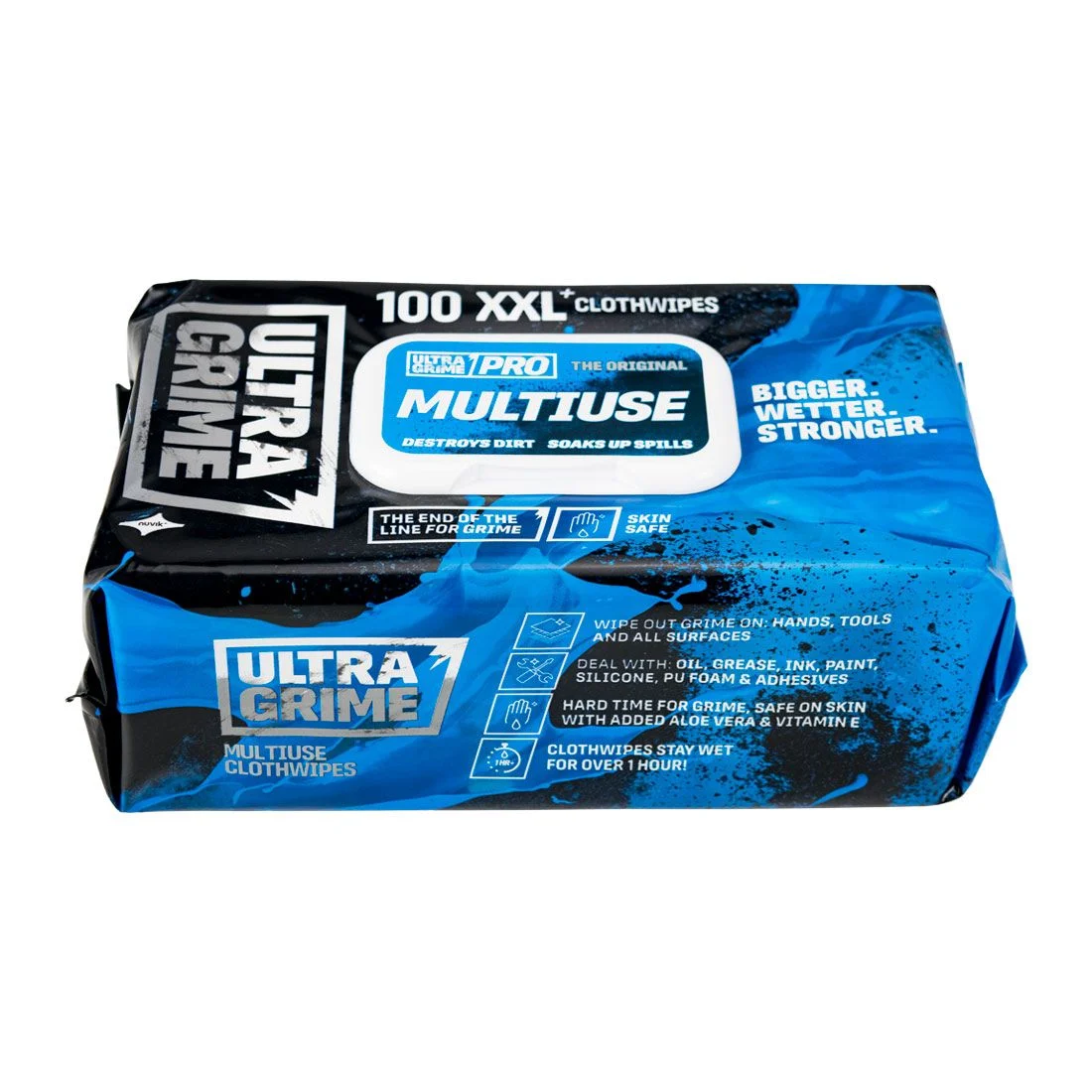 Ultra Grime Multiuse Cloth wipes 100 pack