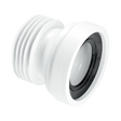 McAlpine WC-CON1 4" Straight Rigid WC Connector | Genuine Replacement Spare Part