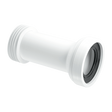 McAlpine WC-CON2 Straight Adjustable Length Rigid WC Connector | Genuine Replacement Spare Part