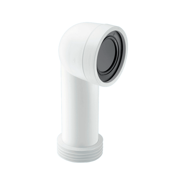 McAlpine WC-CON8  90° Bend Adjustable Length Rigid WC Connector | Genuine Replacement Spare Part