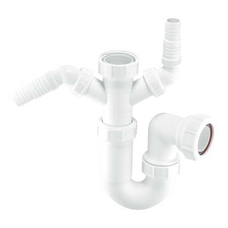 McAlpine WM11 1/2" Seal With Twin 135º Nozzle Connections | Genuine Replacement Spare Part