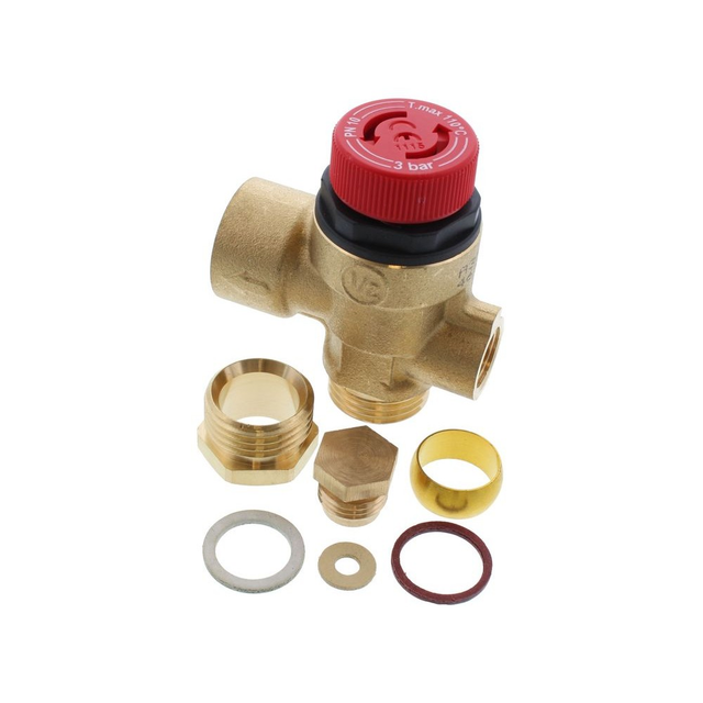 Worcester Bosch 87161424160 Valve PR.REL.1/2 x 15mm x 1.8 -  Genuine Worcester Bosch Part | Genuine Replacement Spare Part