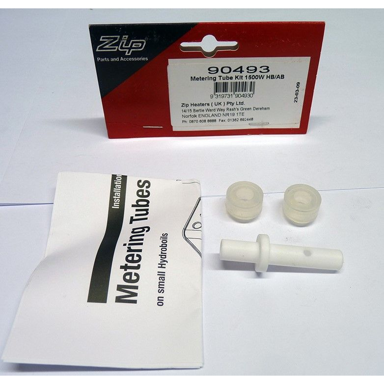 Zip 90493 Metering Tube and Seals Kit | Genuine Replacement Spare Part