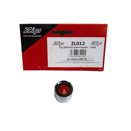 Zip 22mm Female Thread Aerator ZL012 | Genuine Replacement Spare Part