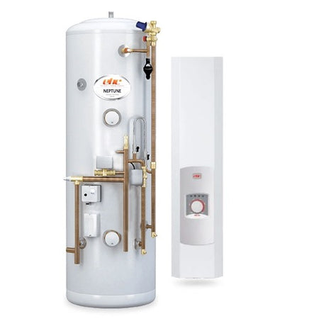 EHC Slim Jim 10kW and Indirect Pre-Plumbed Electric Boiler 150L