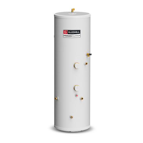 Gledhill Unvented Stainless Platinum Indirect Cylinder 300L PLTIN300