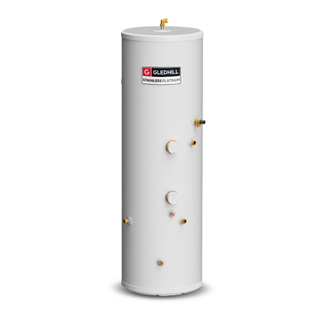 Gledhill Unvented Stainless Platinum Indirect Cylinder 150L PLTIN150